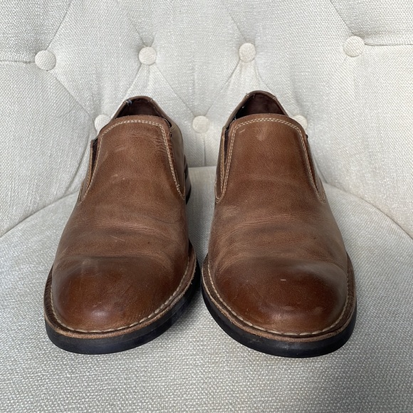 Cole Haan Men's Tan Leather Loafers 10 - Picture 2 of 7